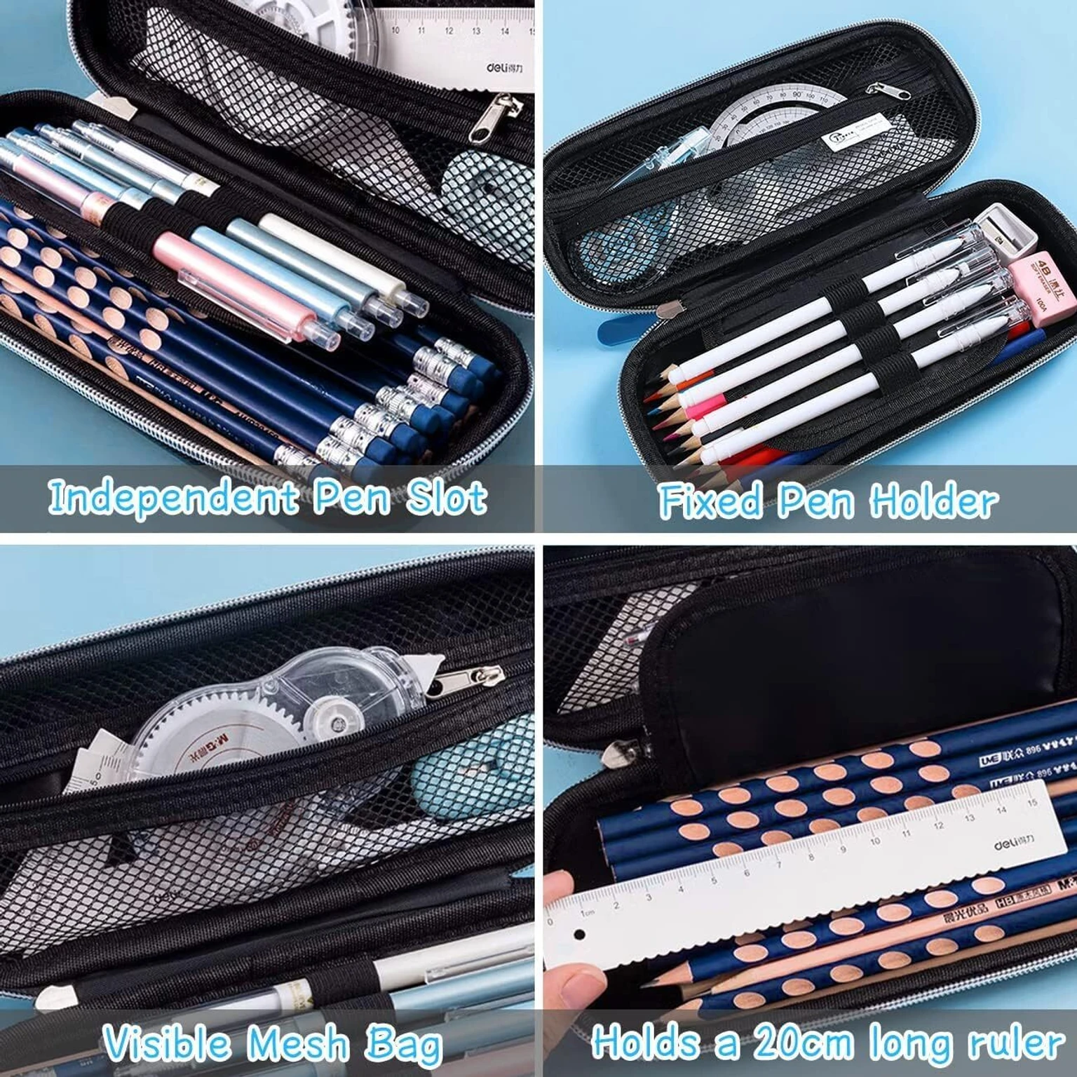 Bookato 3D Pencil Case Assorted Prints Universal Space & Marvels Design – image 4