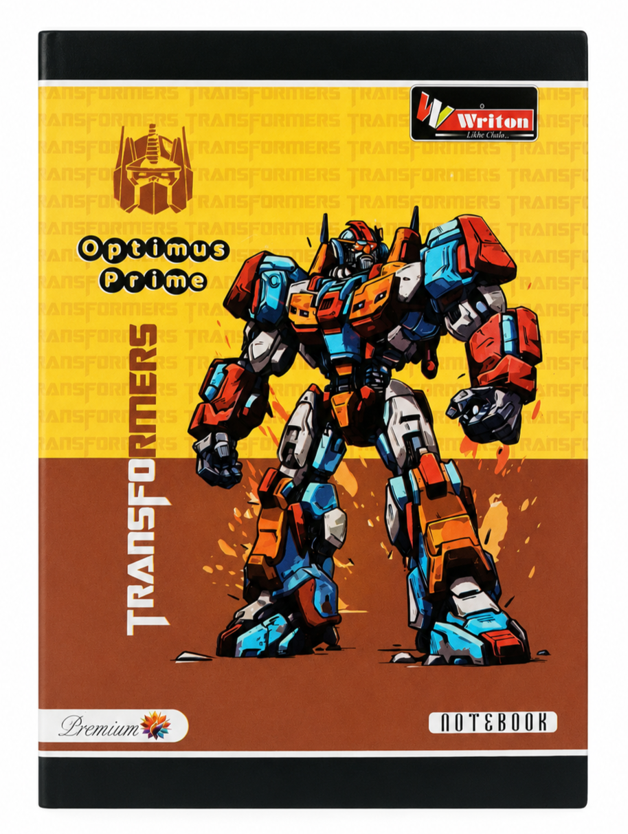 Writers 3D Premium Hindi Notebook With Glace Silkey Paper