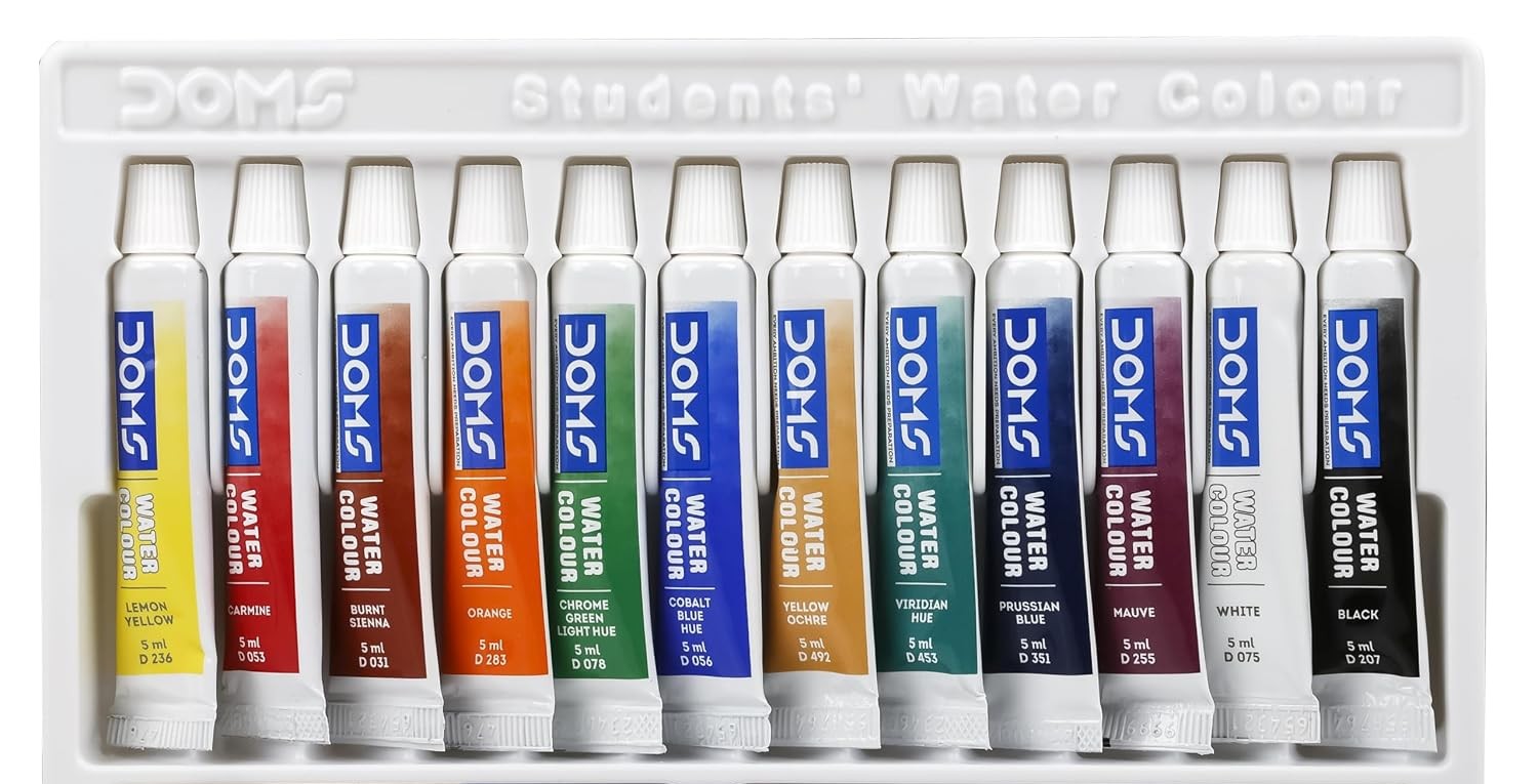 Doms Water Tubes Colour 12 Shades – image 2