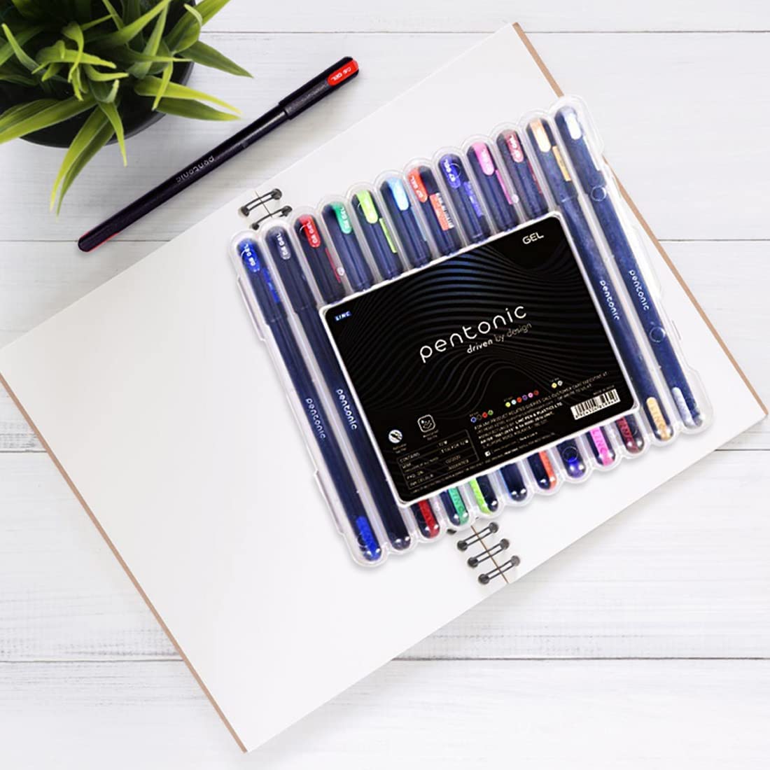 Pentonic Multicolor Gel Pen With Hard Box – image 4