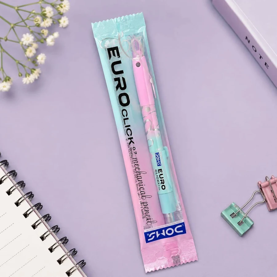 DOMS Euro Click 0.7mm Mechanical Pencil