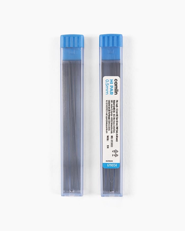 Camel 0.5 mm Hi-Par Pencil Lead, Black (Pack of 10)  – image 2