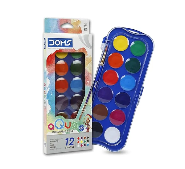 Aqua Cake Colour 12 Shades 30mm – image 1