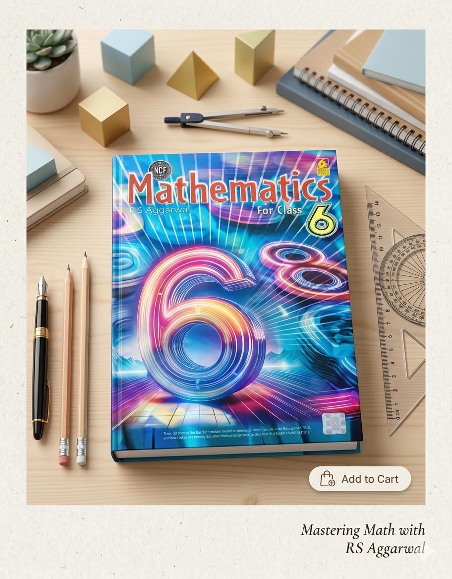  RS Aggarwal Mathematics for Class 6 Textbook – image 2