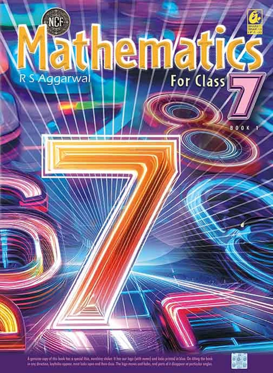 RS Aggarwal Mathematics for Class 7 Textbook Part-1