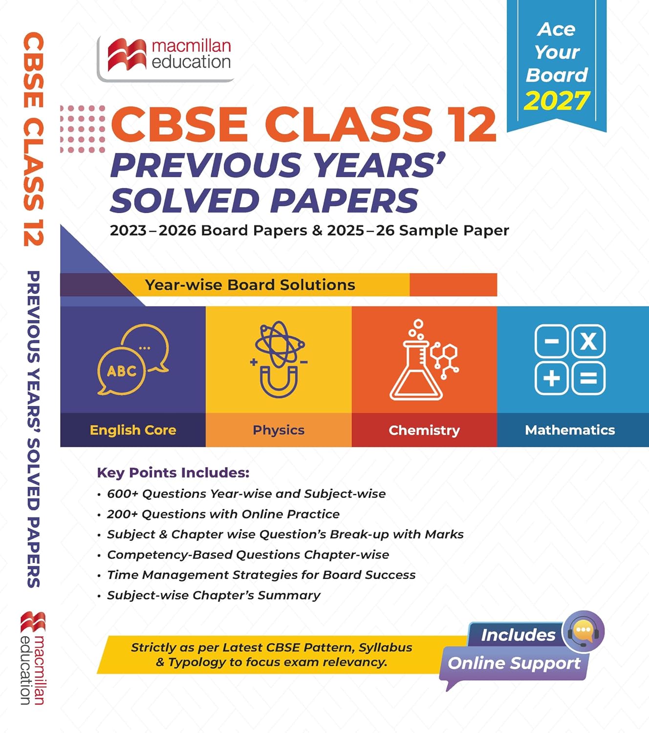  Macmillan CBSE Class 12 (PCME) Previous Year Question Papers (PYQ) 2023–2026  – image 1