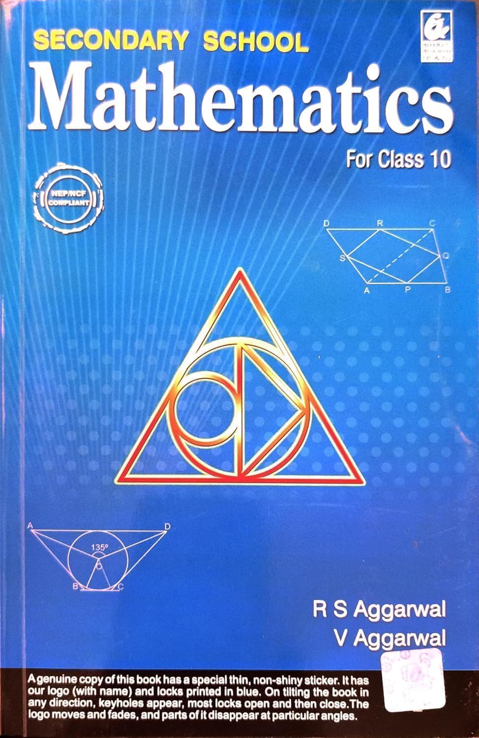  RS Aggarwal Class 10 Secondary School  Mathematics 