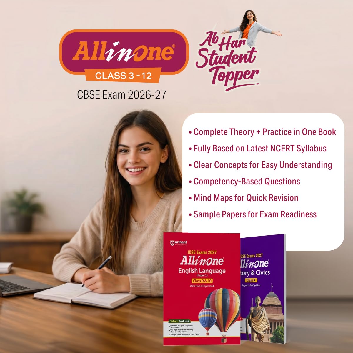 Arihant All in One Physics Class 11 for CBSE Exam 2026-27 – image 4