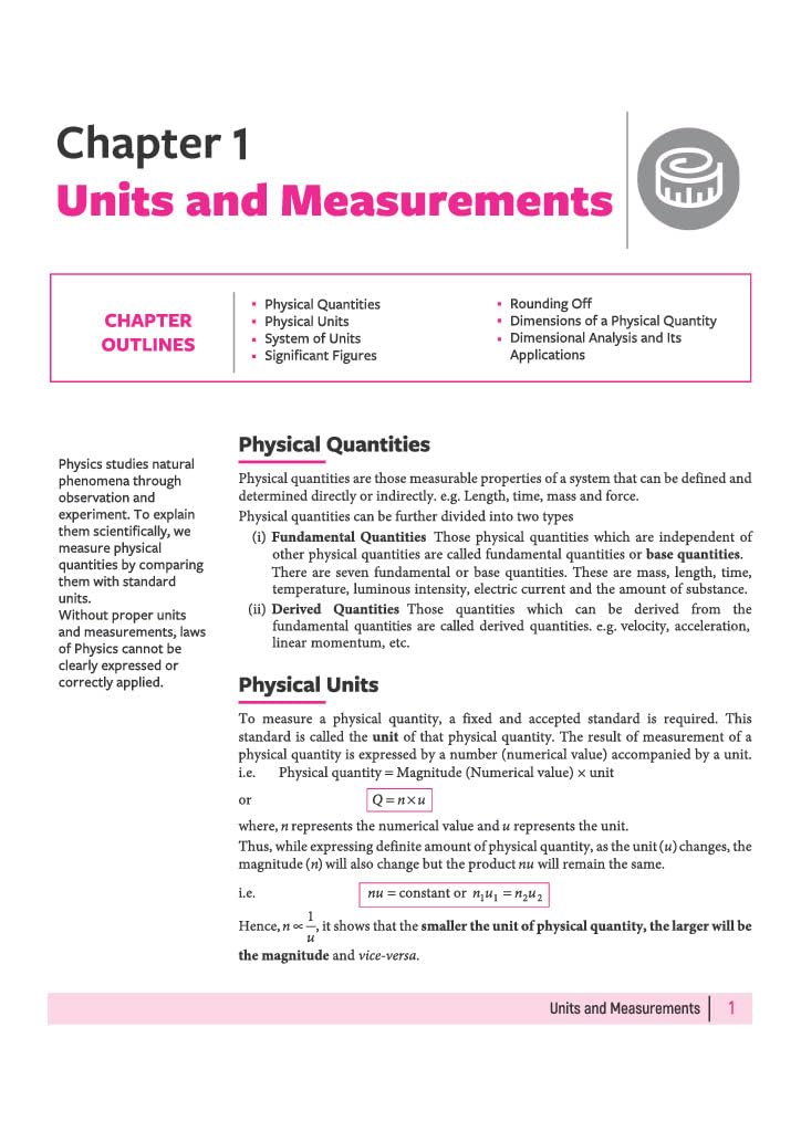 Arihant All in One Physics Class 11 for CBSE Exam 2026-27 – image 5