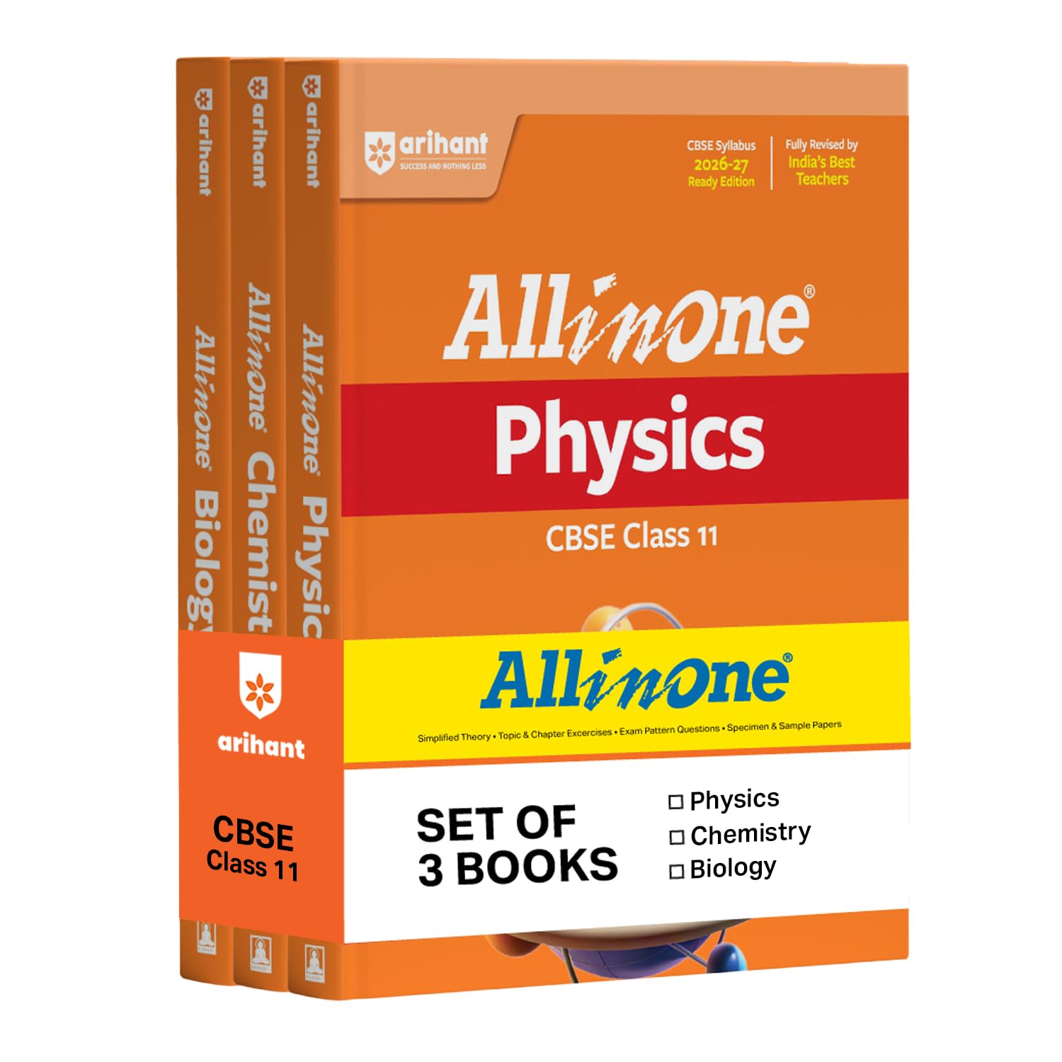 Arihant All in One Physics,Chemistry,Biology Class 11 for CBSE Exam 2026-27 Pack of 3 Books