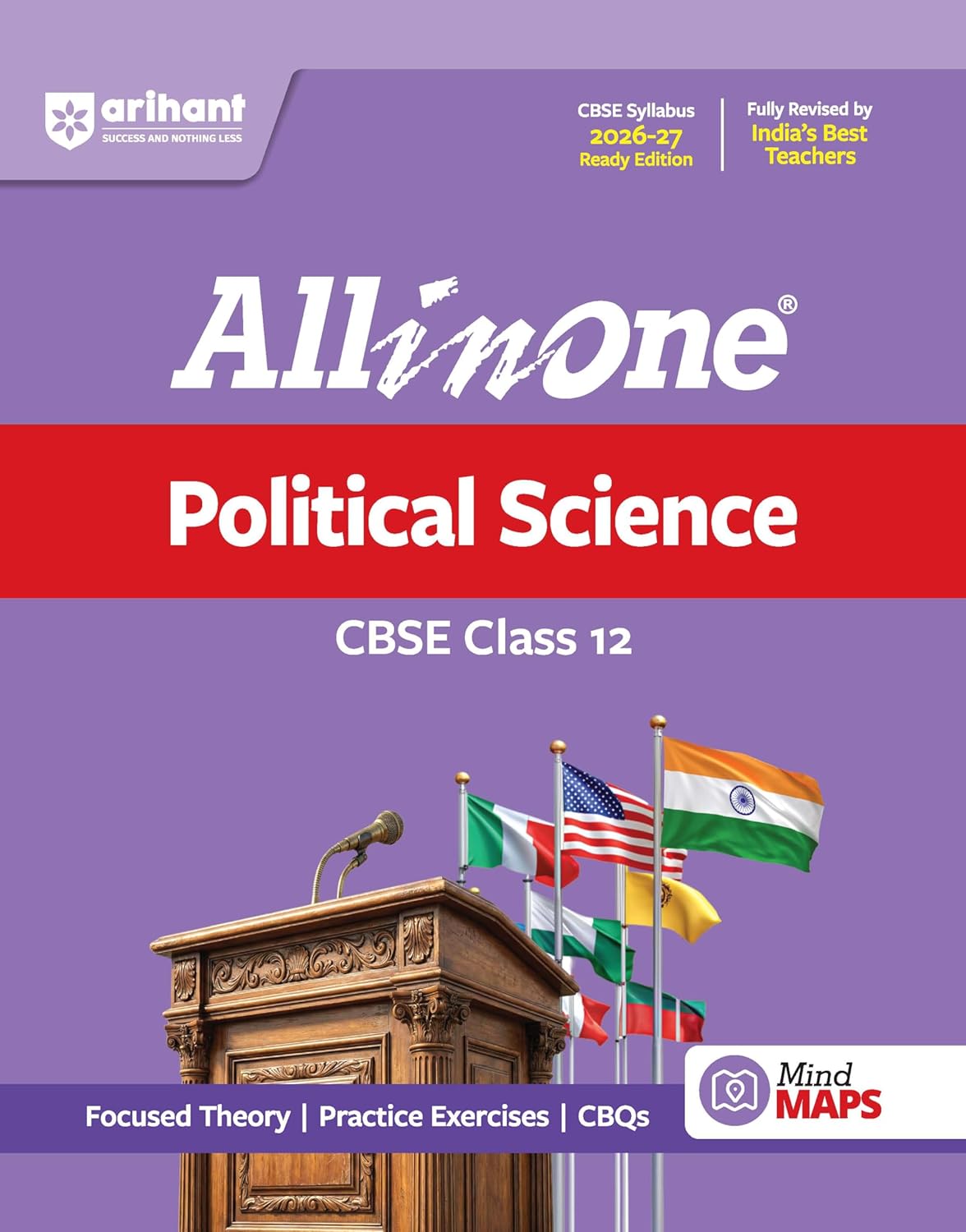 Arihant All in One Political Science Class 12 for CBSE Exam 2026-27
