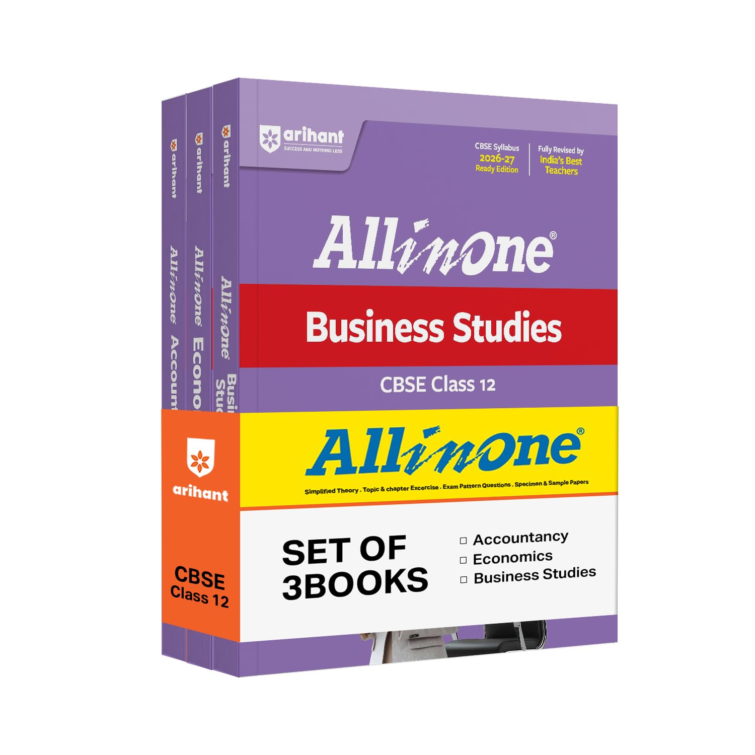  Arihant All in One Business Studies, Economics, Accountancy Class 12 for CBSE Exam 2026-27