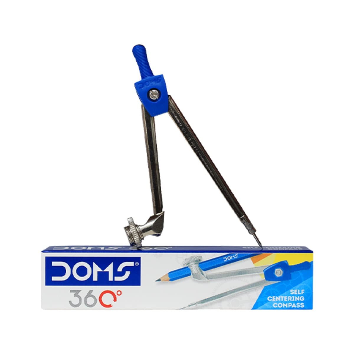  Doms 360 Degree Self Centering Pencil Compass | Non-Rusting Strong Material