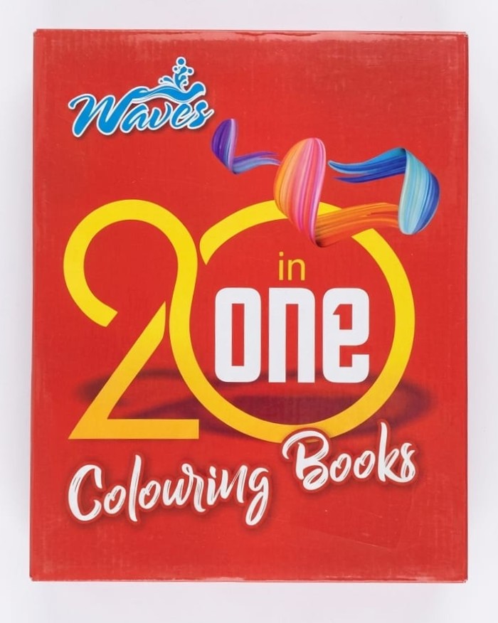 Waves 20 in one Colouring Books  – image 1