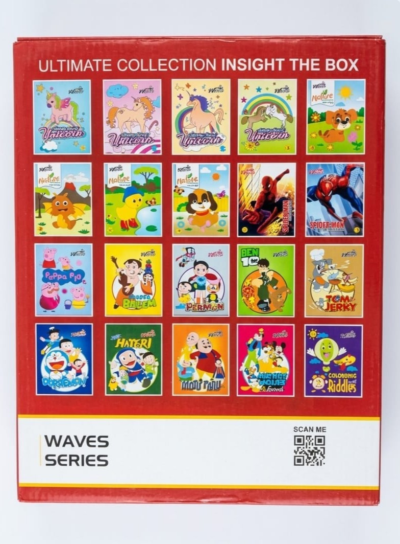 Waves 20 in one Colouring Books  – image 3