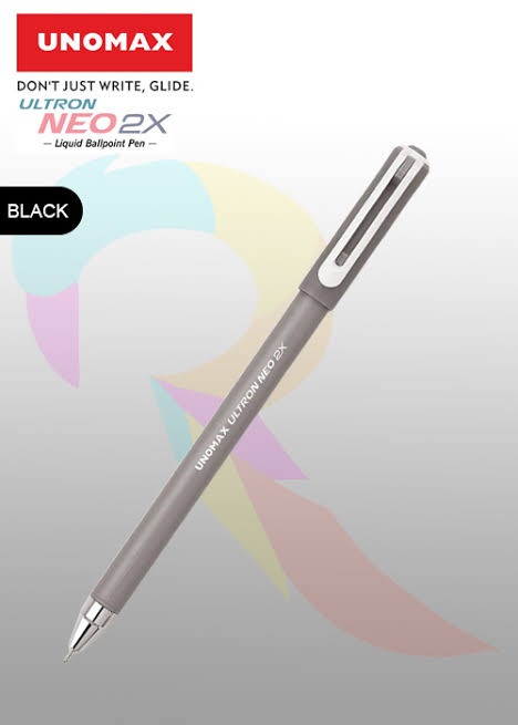  Unomax Ultron Neo 2x Black Ball Pen