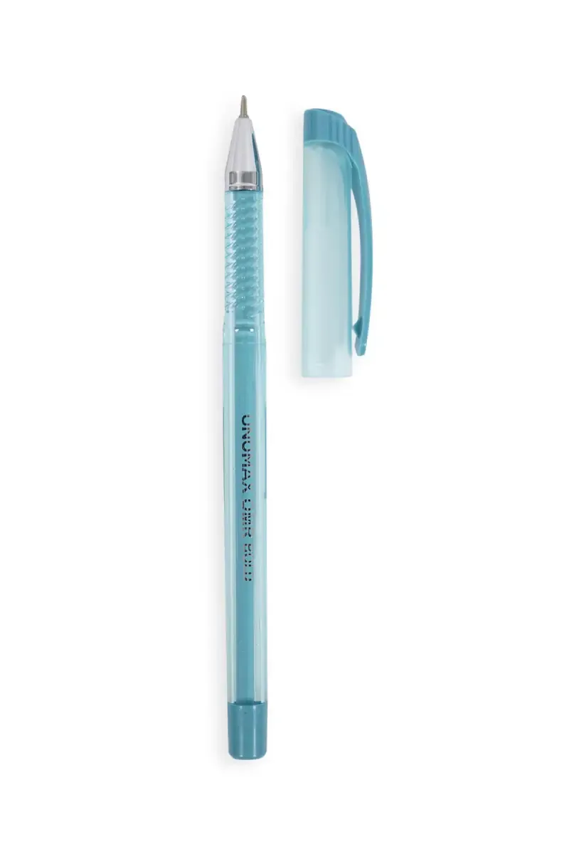 Unomax OMR Bold Blue Ink Liquid Ballpoint Pen 1.0mm – image 1