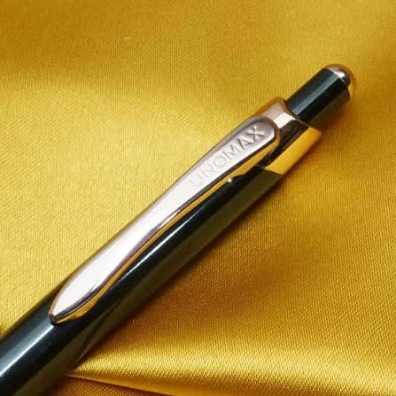 Unomax Dolce Metal Blue Ball Pen Black Body with box pack – image 3