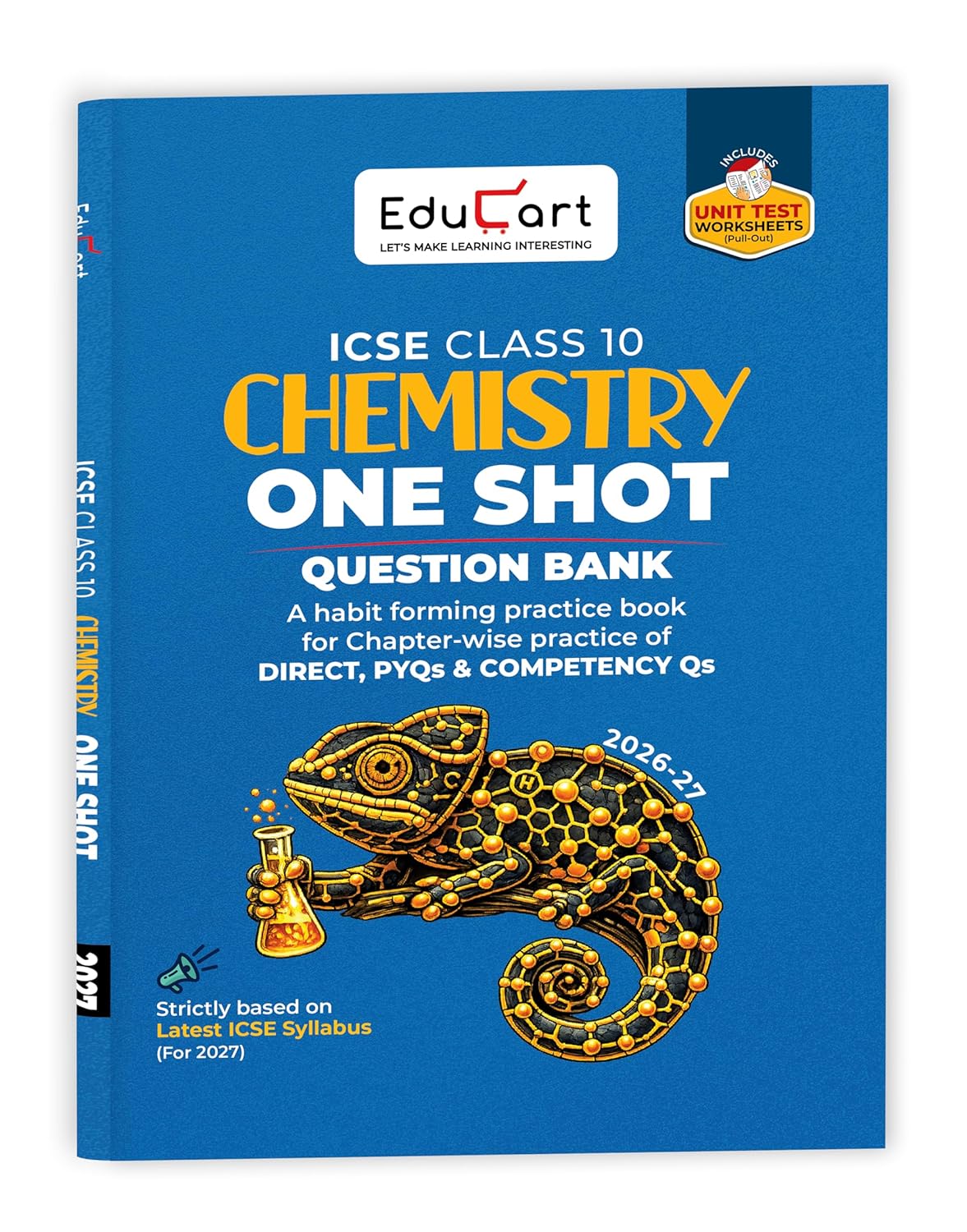 Educart ICSE Class 10 Chemistry One Shot Question Bank 2026-27