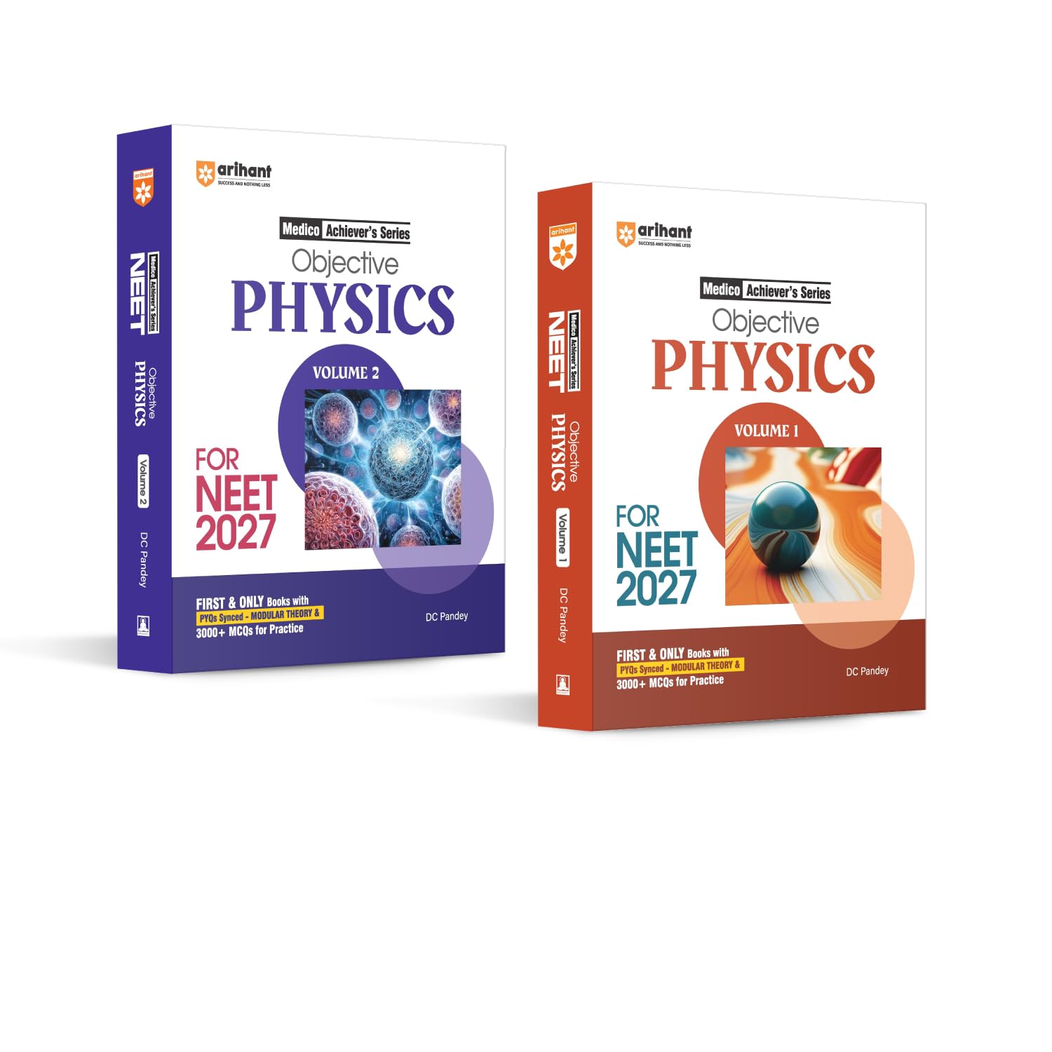 Arihant Objective Physics Vol. 1 & 2 Combo for NEET 2026-2027