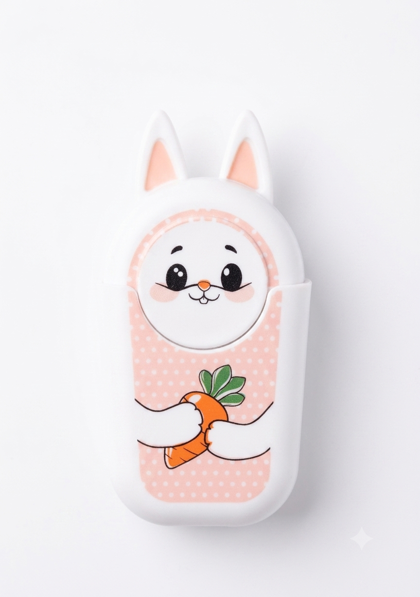 Doms cute Rabbit Cool Crew Eraser