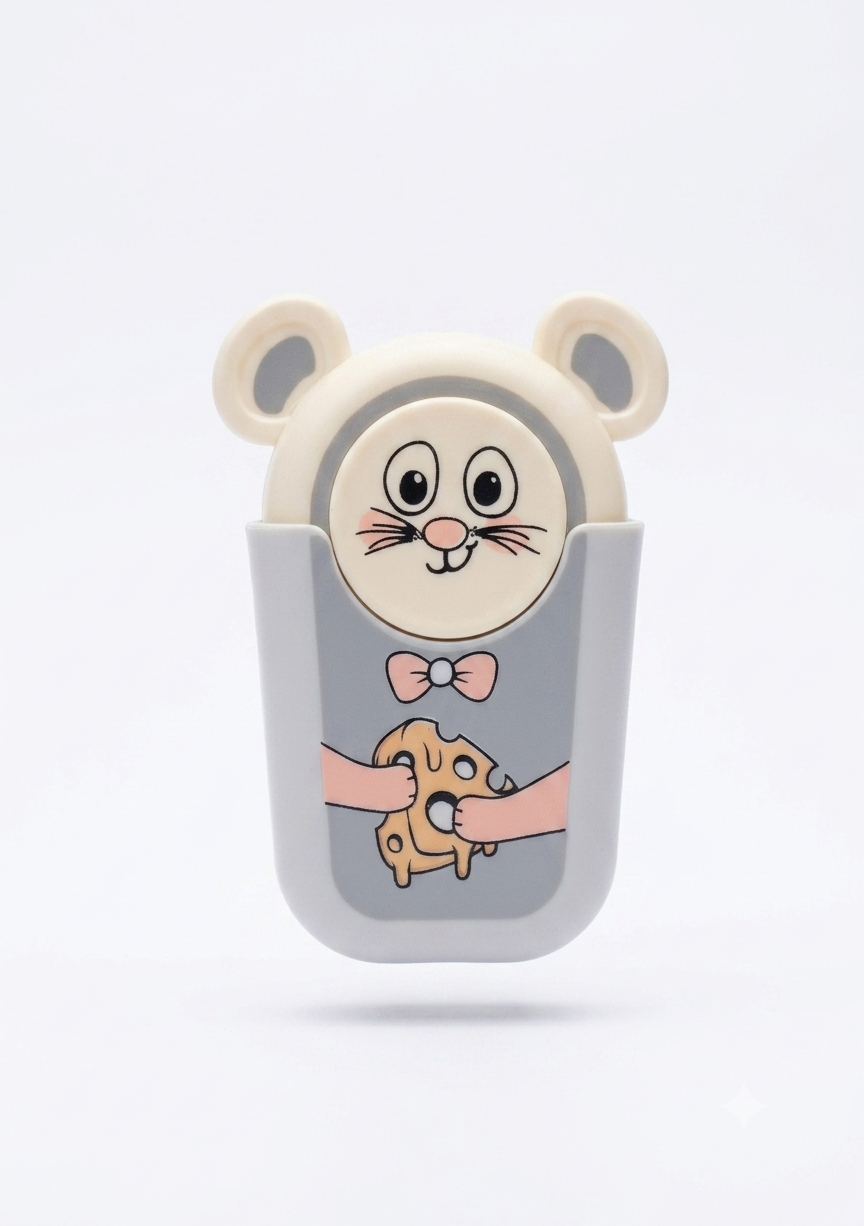 Doms Cute Mouse Cool Crew Eraser
