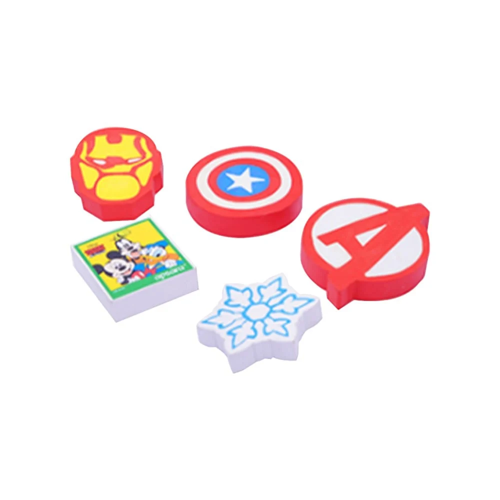 Apsara Disney & Marvel Series Eraser (Multicolour) Pack of 5 pcs – image 1