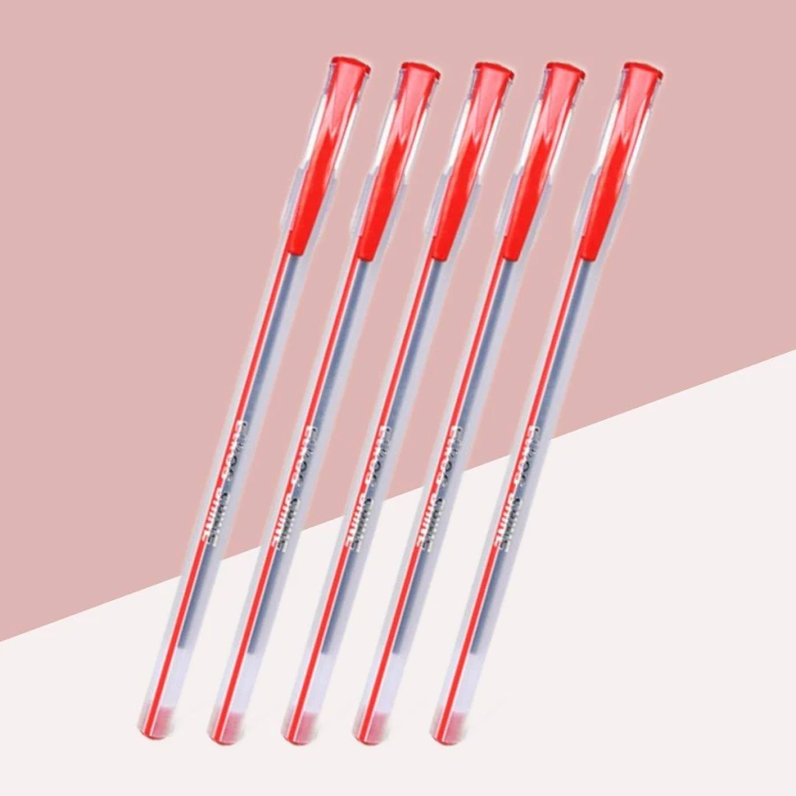 Elkos Shine Red Ball Pen @5 