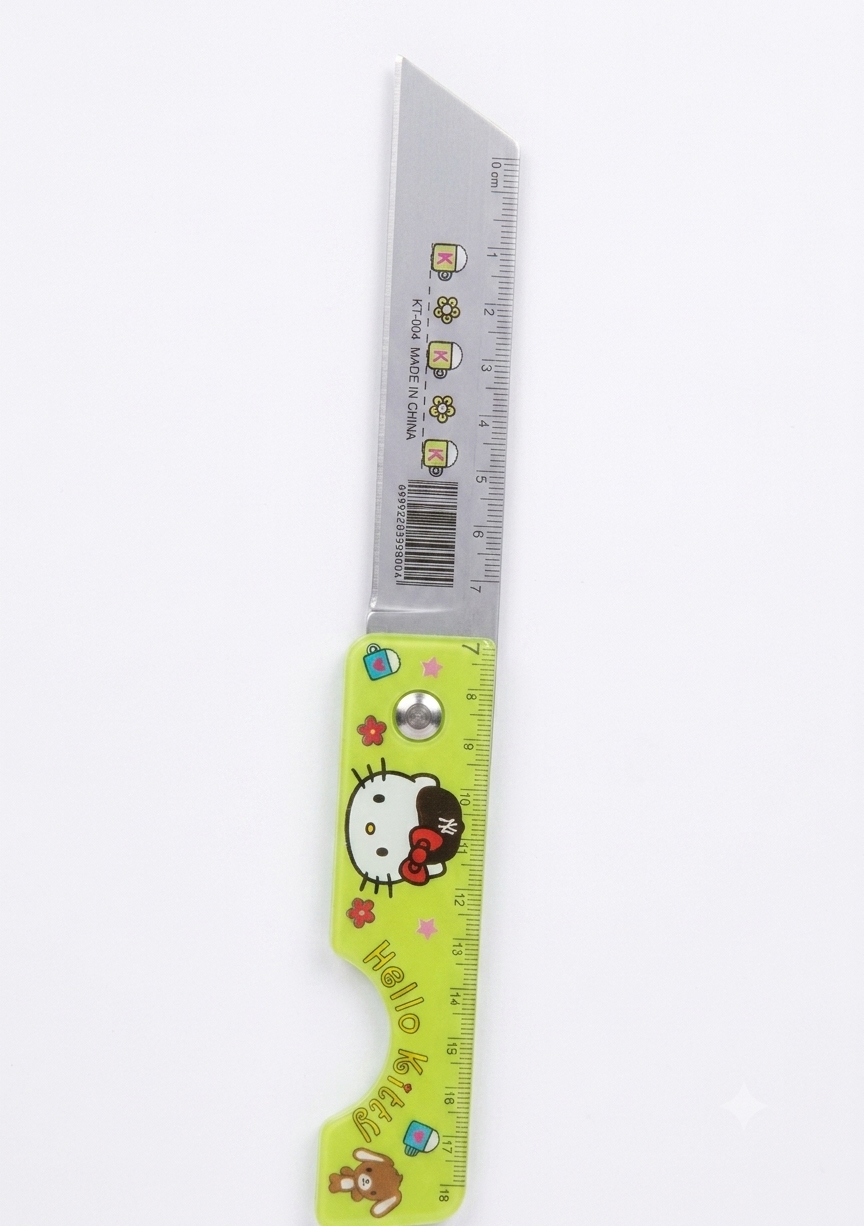 Fancy Ruler Scale 18cm