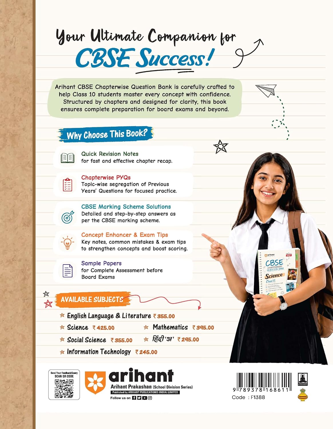  Arihant CBSE Class 10 Science Question Bank  For Board Exam 2027 – image 5