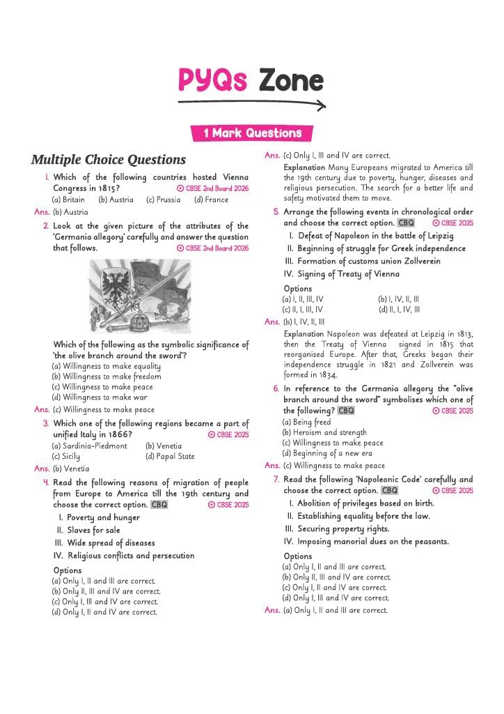  Arihant CBSE Class 10 Social Science Question Bank  For Board Exam 2027 – image 6