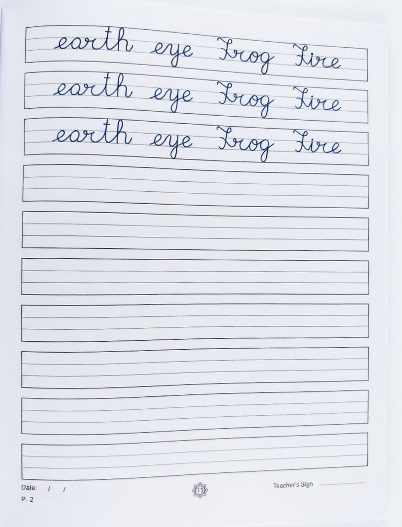 English Cursive Writing Class-2 – image 3