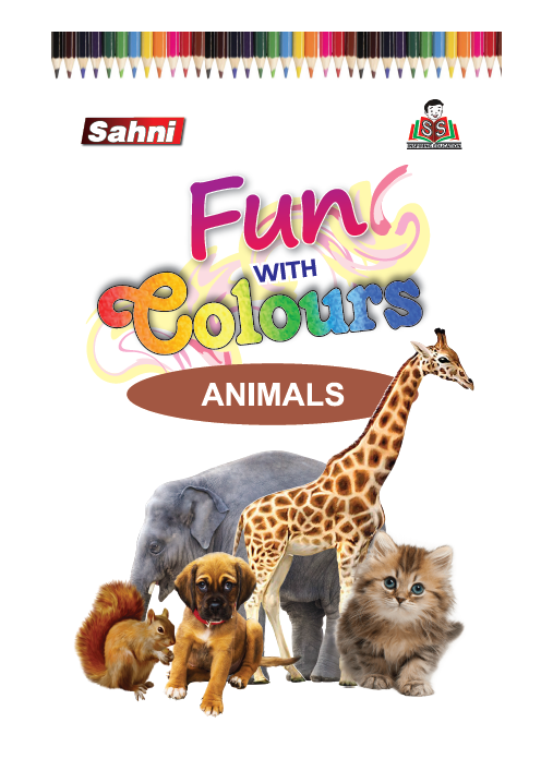 Sahni Fun With Colouring 20 Drawing Book with diffrent articles  – image 2