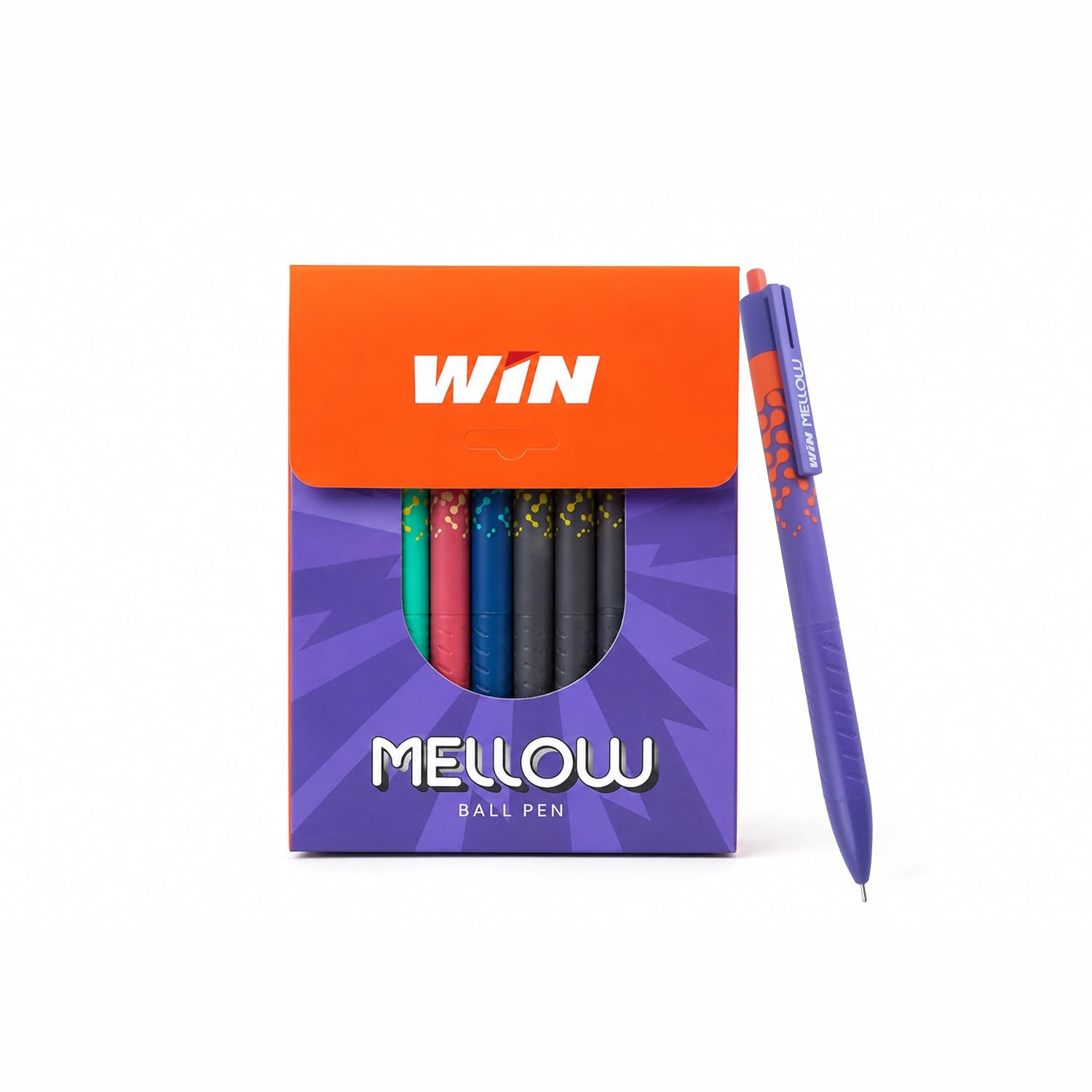  WIN Mellow Blue Ball Pen Assorted Body Colors