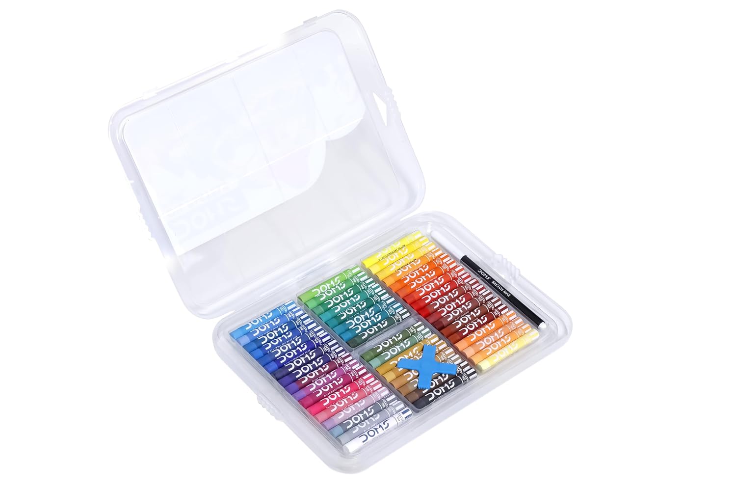  DOMS 50 Shades Oil Pastel With Case – image 2