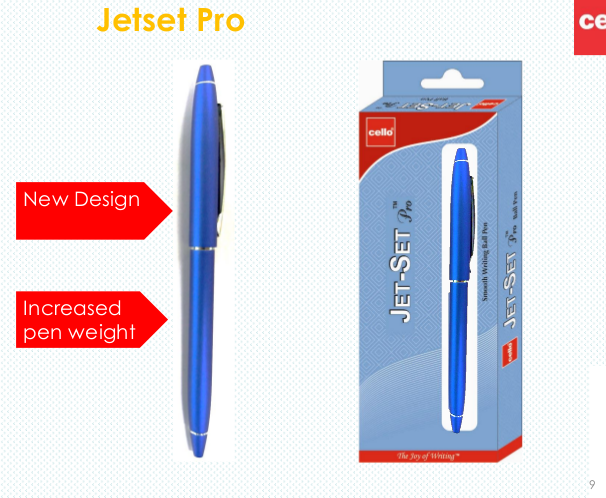 Cello Jetset Pro Blue Ball Pen