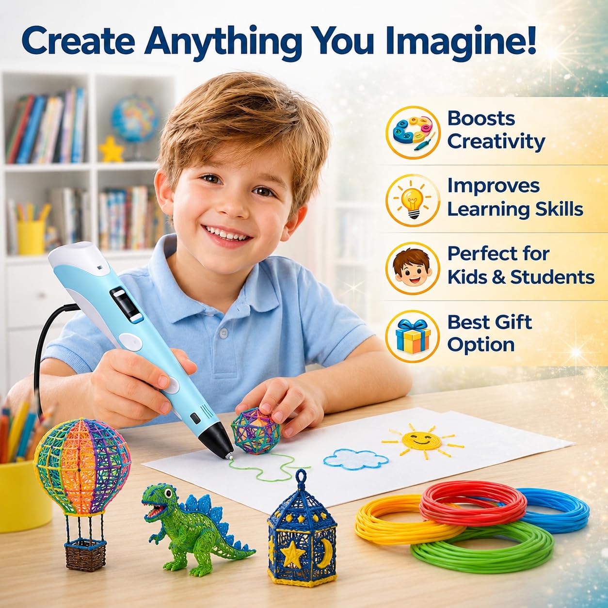 3D Drawing Pen with LCD Display – image 2