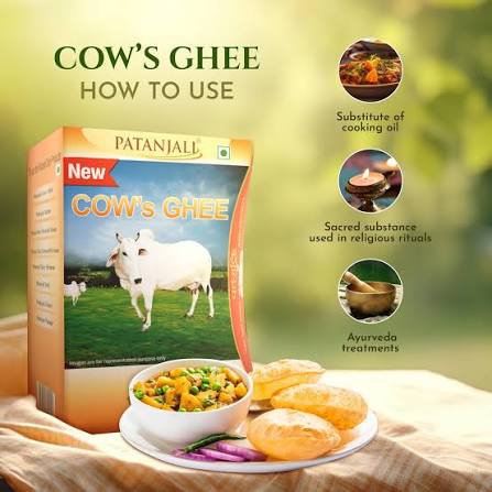 Patanjali Cow Desi Ghee 1l