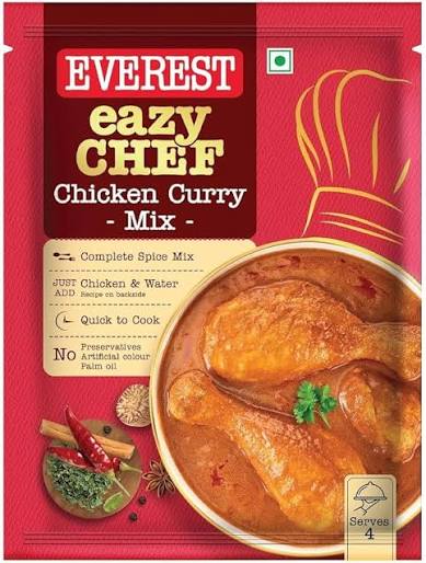 Everest Eazy Chef Chicken Curry Mix 80 g