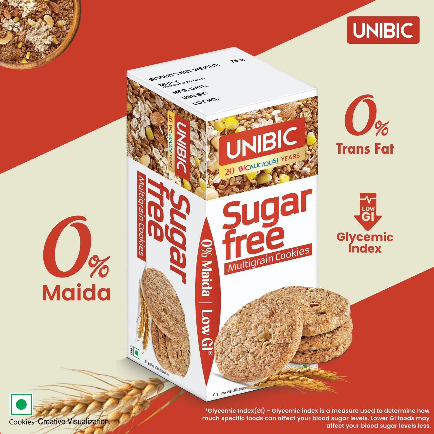 Unibic Sugar Free Multigrain Cookies – image 1
