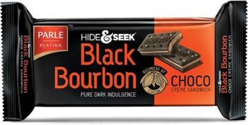 Parle Hide & Seek Black Bourbon Choco Sandwich Biscuits – image 2