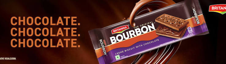 Britannia Original Bourbon Chocolate Cream Biscuits – image 3
