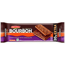 Britannia Original Bourbon Chocolate Cream Biscuits