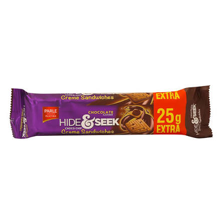 Parle Hide & Seek Chocolate Cream Sandwich Biscuits