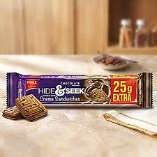 Parle Hide & Seek Chocolate Cream Sandwich Biscuits – image 2
