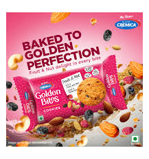 Cremica Golden Bites Fruit & Nuts Cookies – image 2