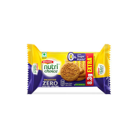 Britannia NutriChoice Zero Sugar Biscuits – image 1