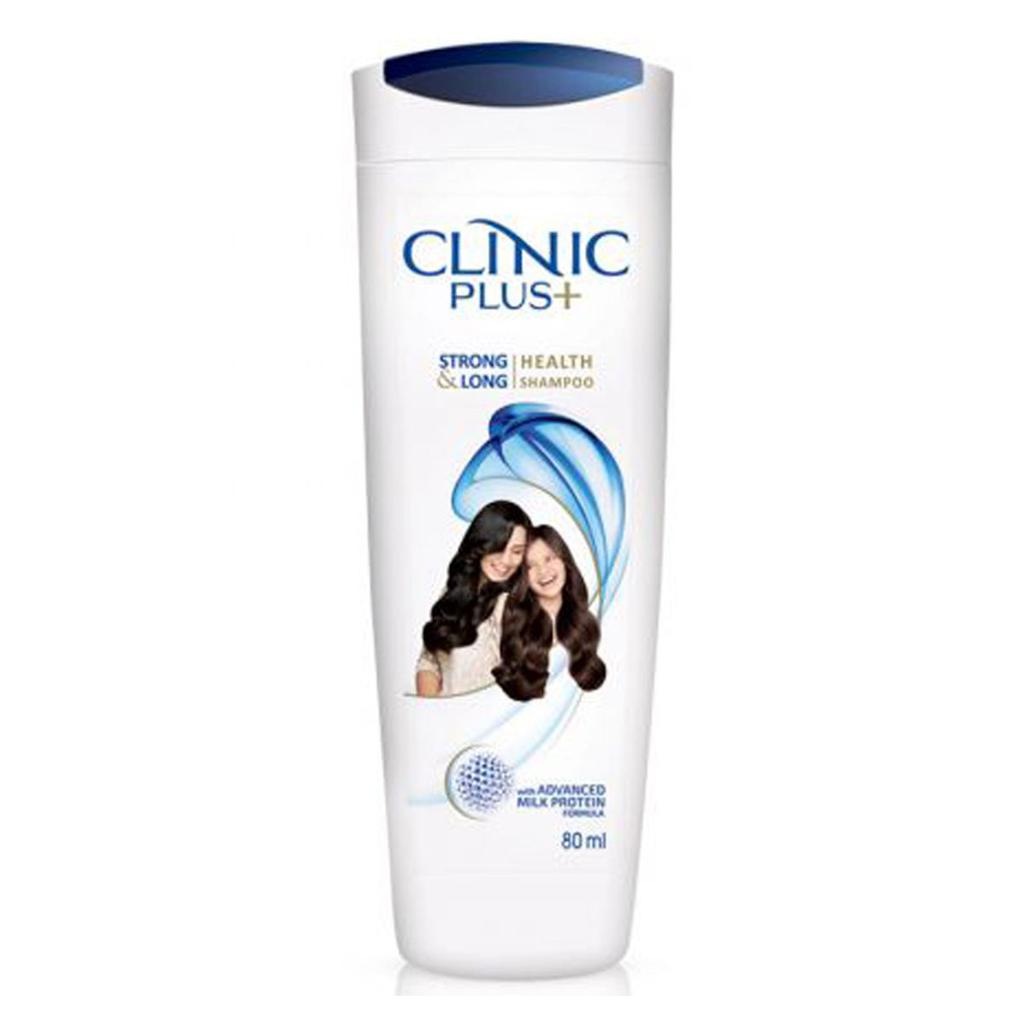 Clinic Plus Strong & Smooth Shampoo with Milk Protein – 80 ml