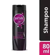 Sunsilk Black Shine Shampoo – 80 ml – image 2