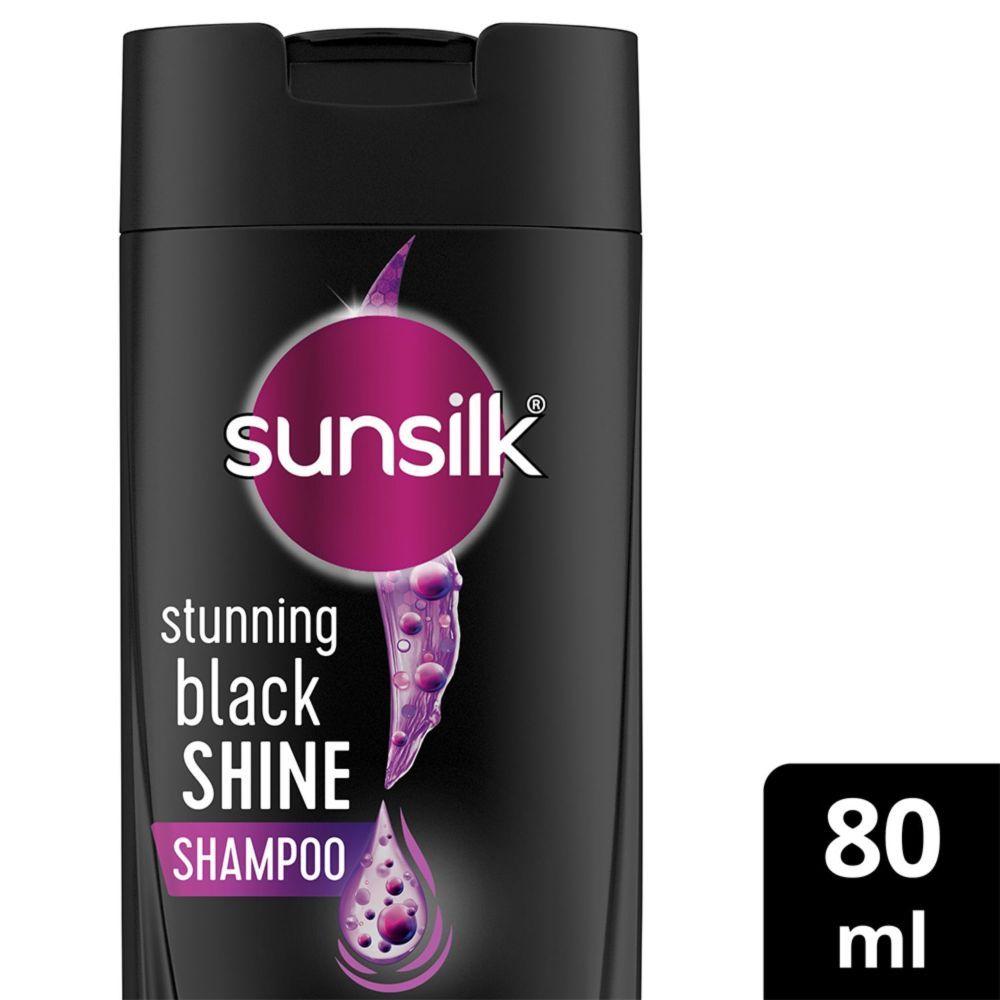 Sunsilk Black Shine Shampoo – 80 ml – image 3